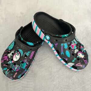 Disney Parks Crocs Haunted Mansion Madame Leota Charms Clogs Adult Size W6 M4